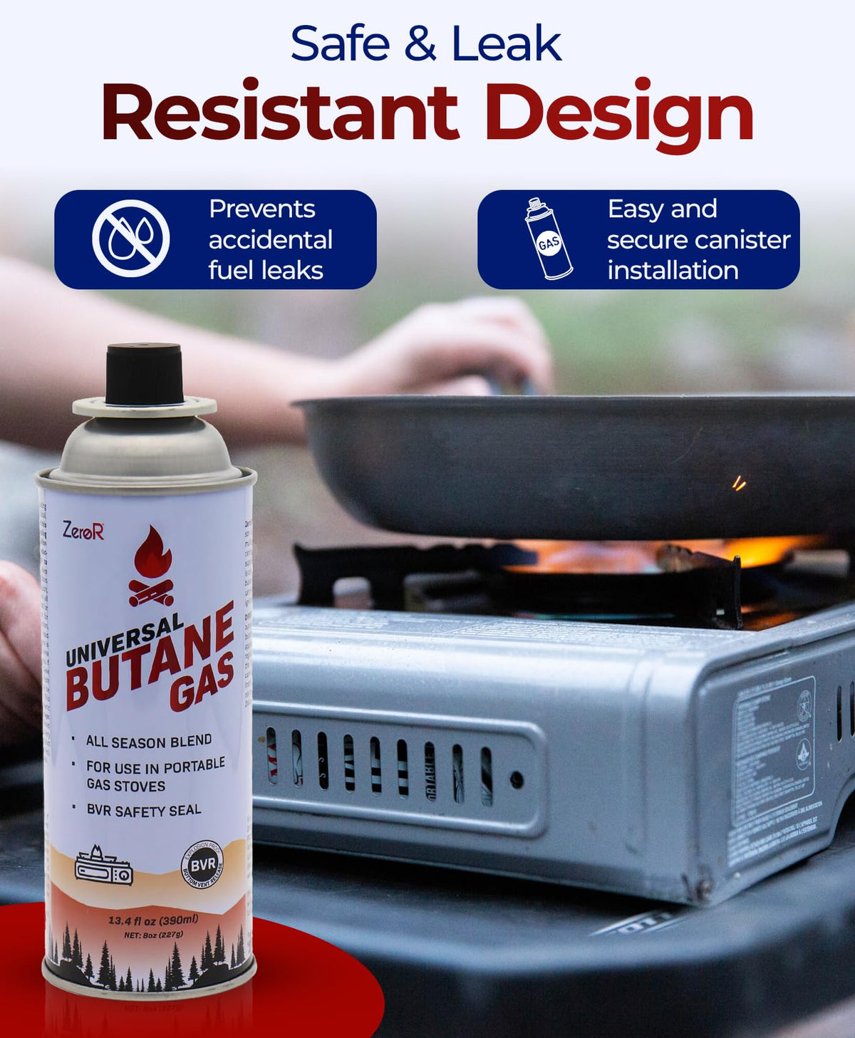 Butane Fuel Canister Cartridge 13.4 fl oz M883487