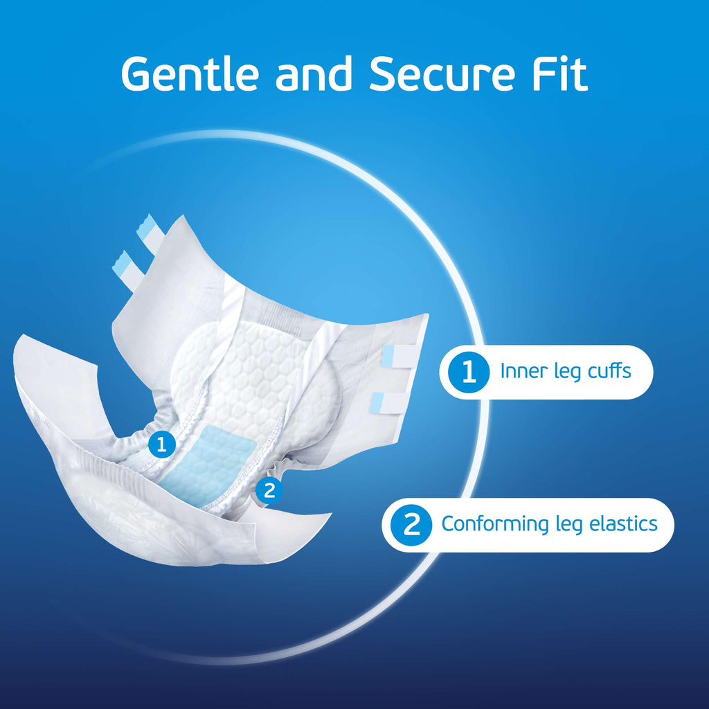 2XL Disposable Adult Diapers with Tabs C18517