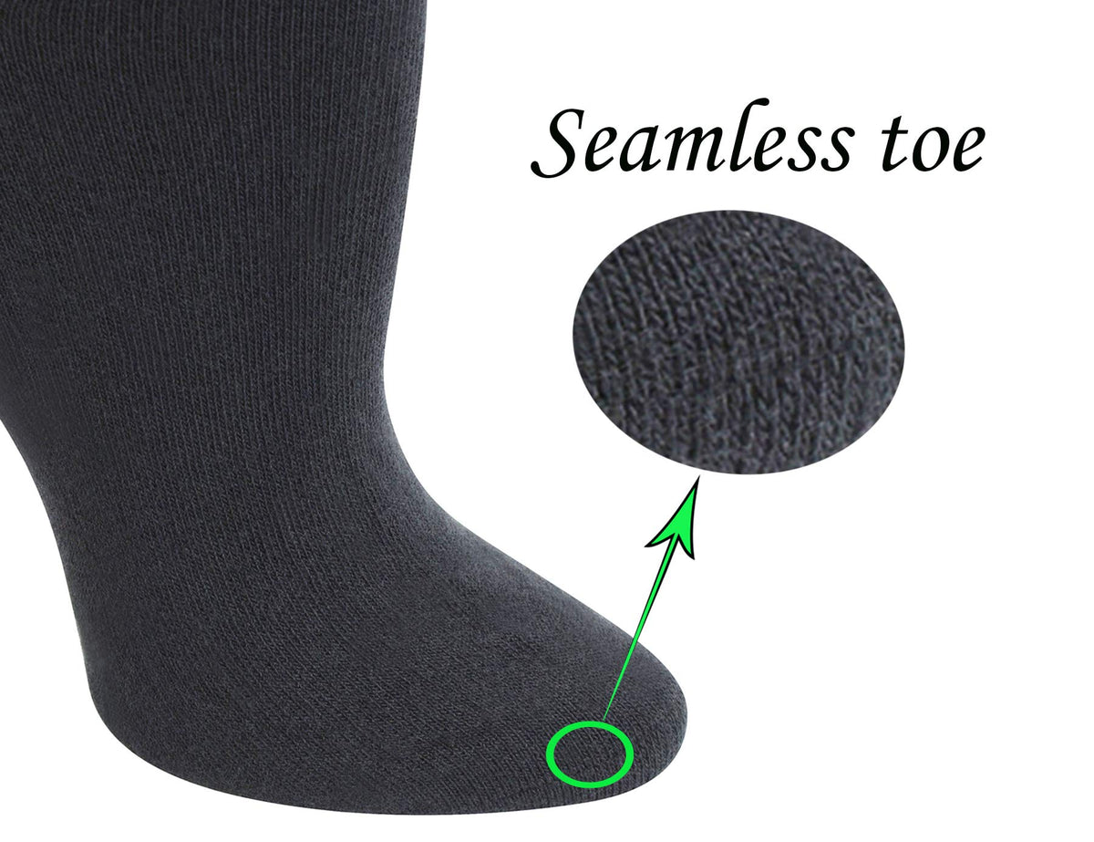 Cotton Ankle Dress Socks with Seamless Toe O741
