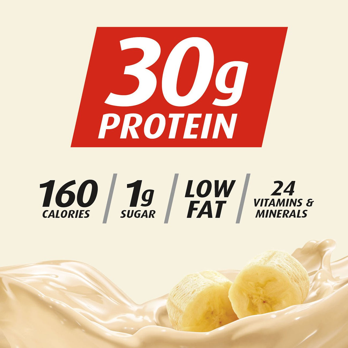 Banana 30g Protein Shake 12 Count Z433
