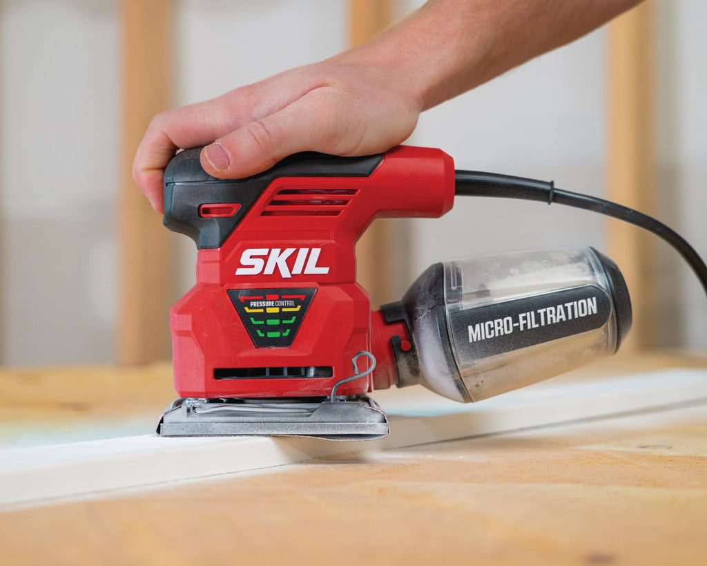2.0 Amp 1/4 Sheet Palm Sander with Pressure Control W876