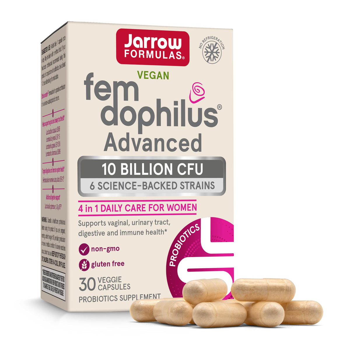 30 Capsules 10 Billion CFU Probiotics J31547