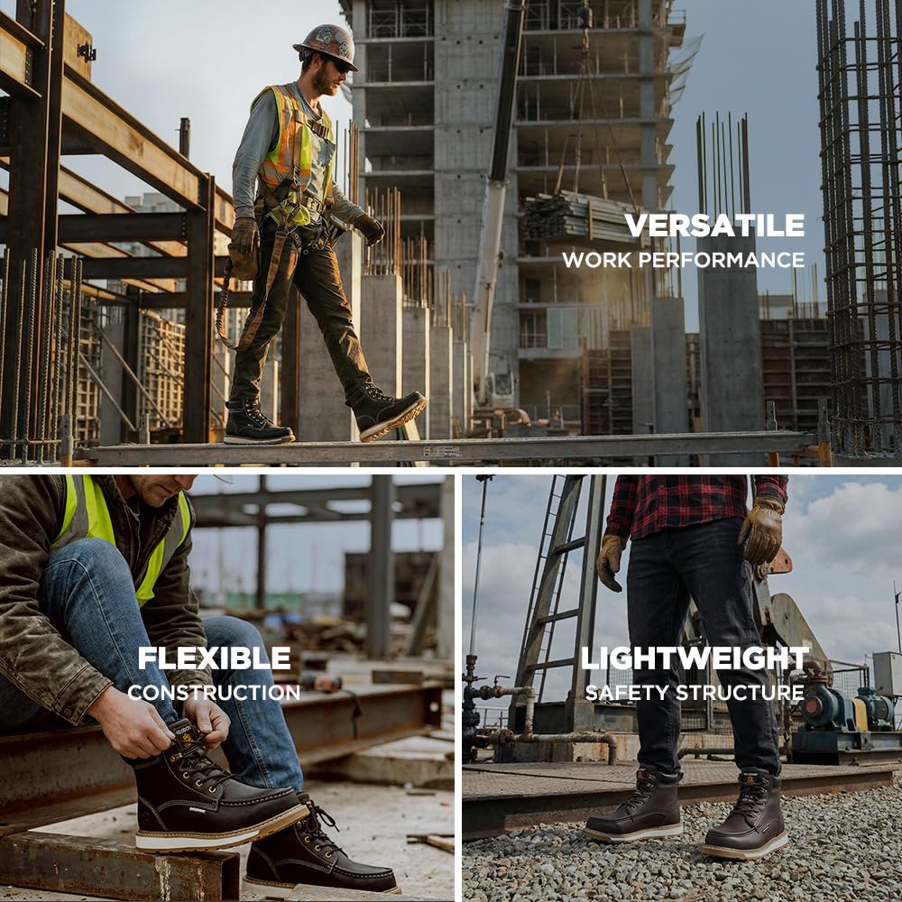 Waterproof Steel Toe Work Boots A464