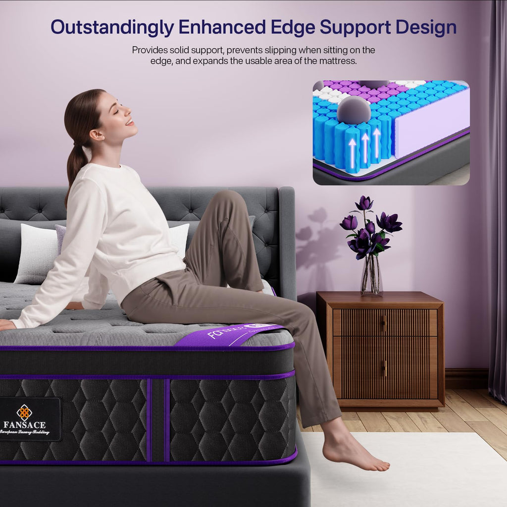 12 Inch Full Size Hybrid Mattress G5313