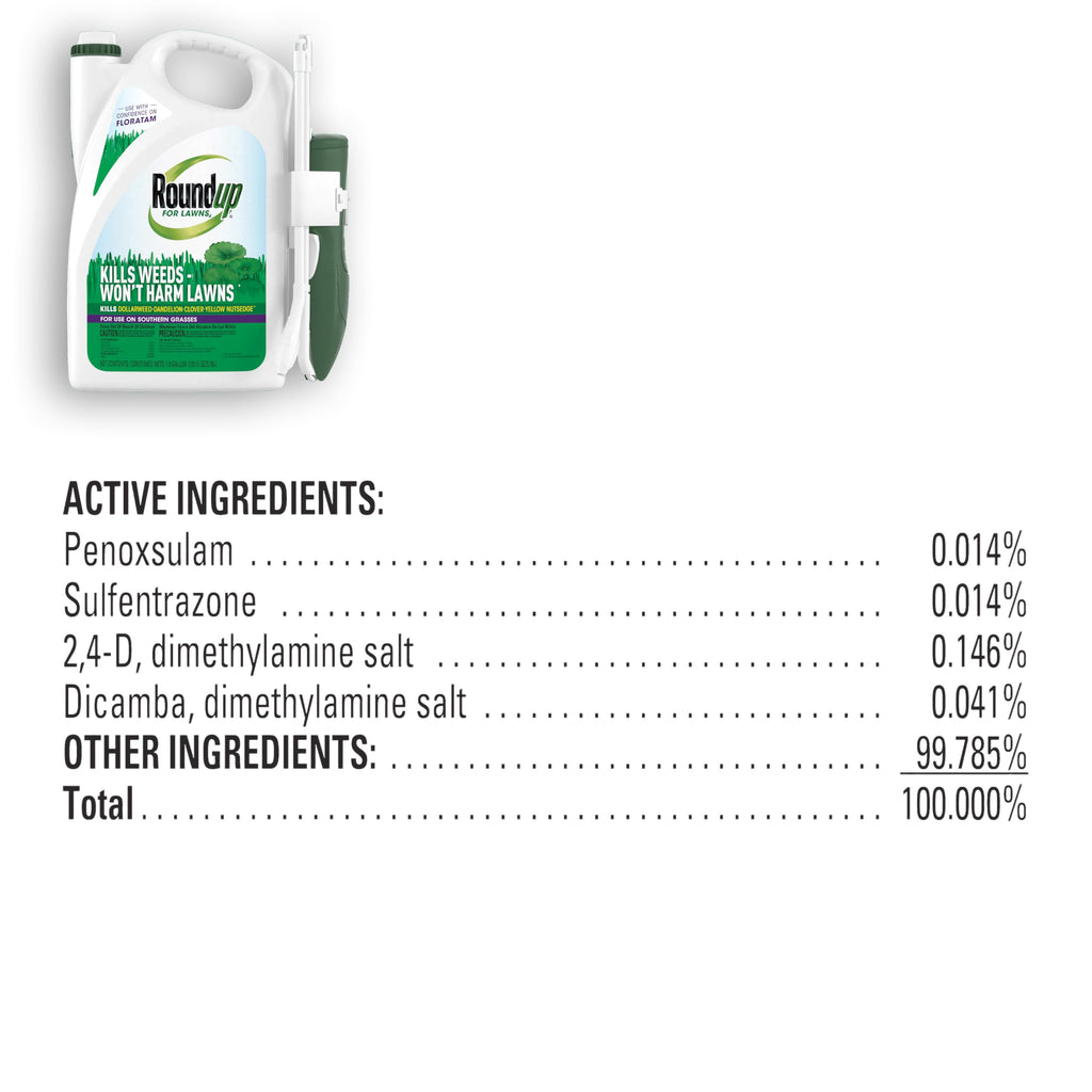 Roundup for Lawns4 Ready-to-Use 1 gal. O2010