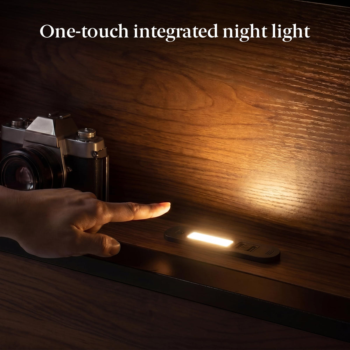 Full Platform Bed Frame with LED Lights and USB Charging Station X137