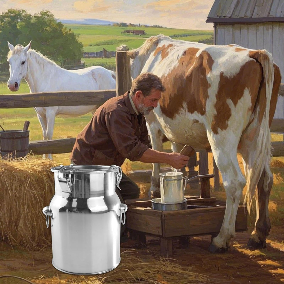5L Stainless Steel Water Container with Tap J702
