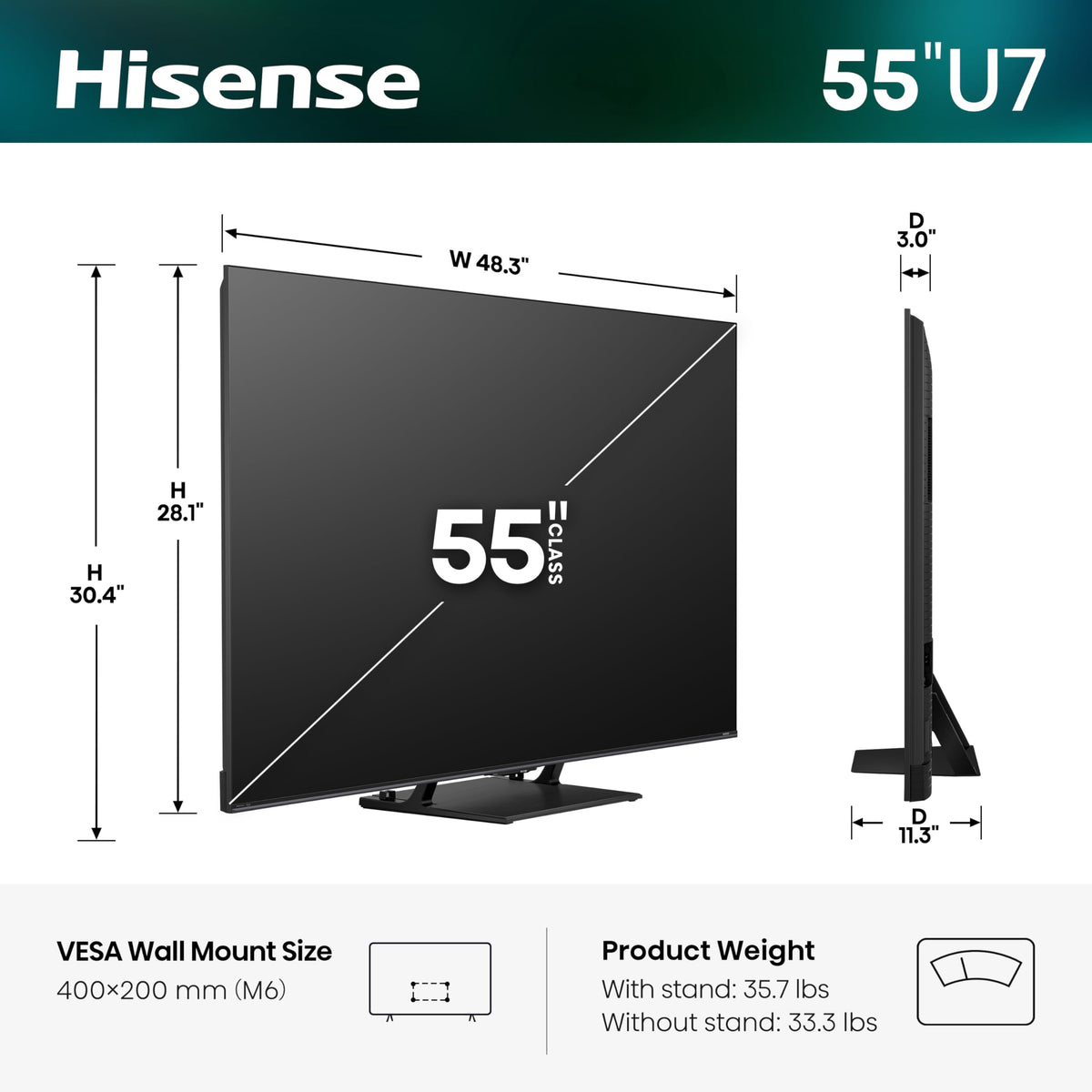 55" Mini-LED 4K UHD Smart Fire TV R9616