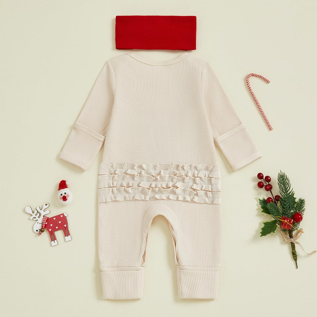 Newborn Pumpkin Ghost Jumpsuit U8836