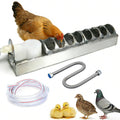 Automatic Stainless Steel Poultry Waterer K7391