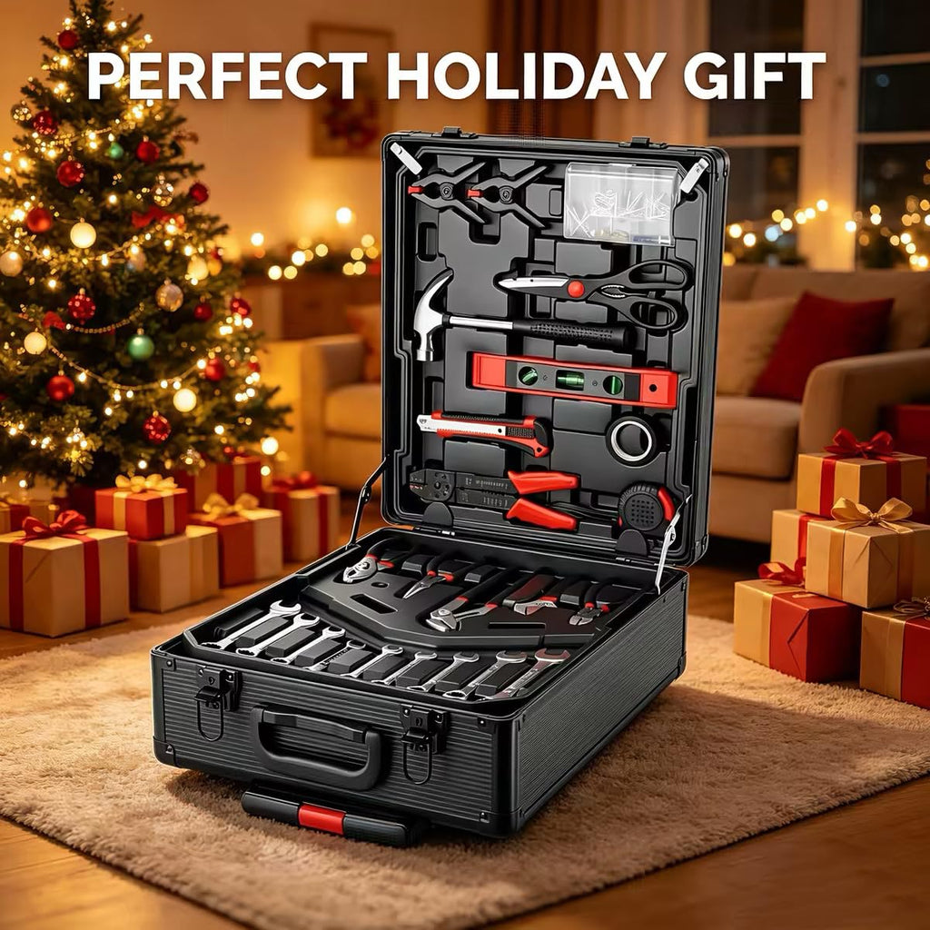 799pcs Aluminum Trolley Case Tool Set Silver W593394