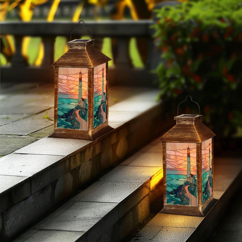 Solar Powered Waterproof Hanging Lantern X8698
