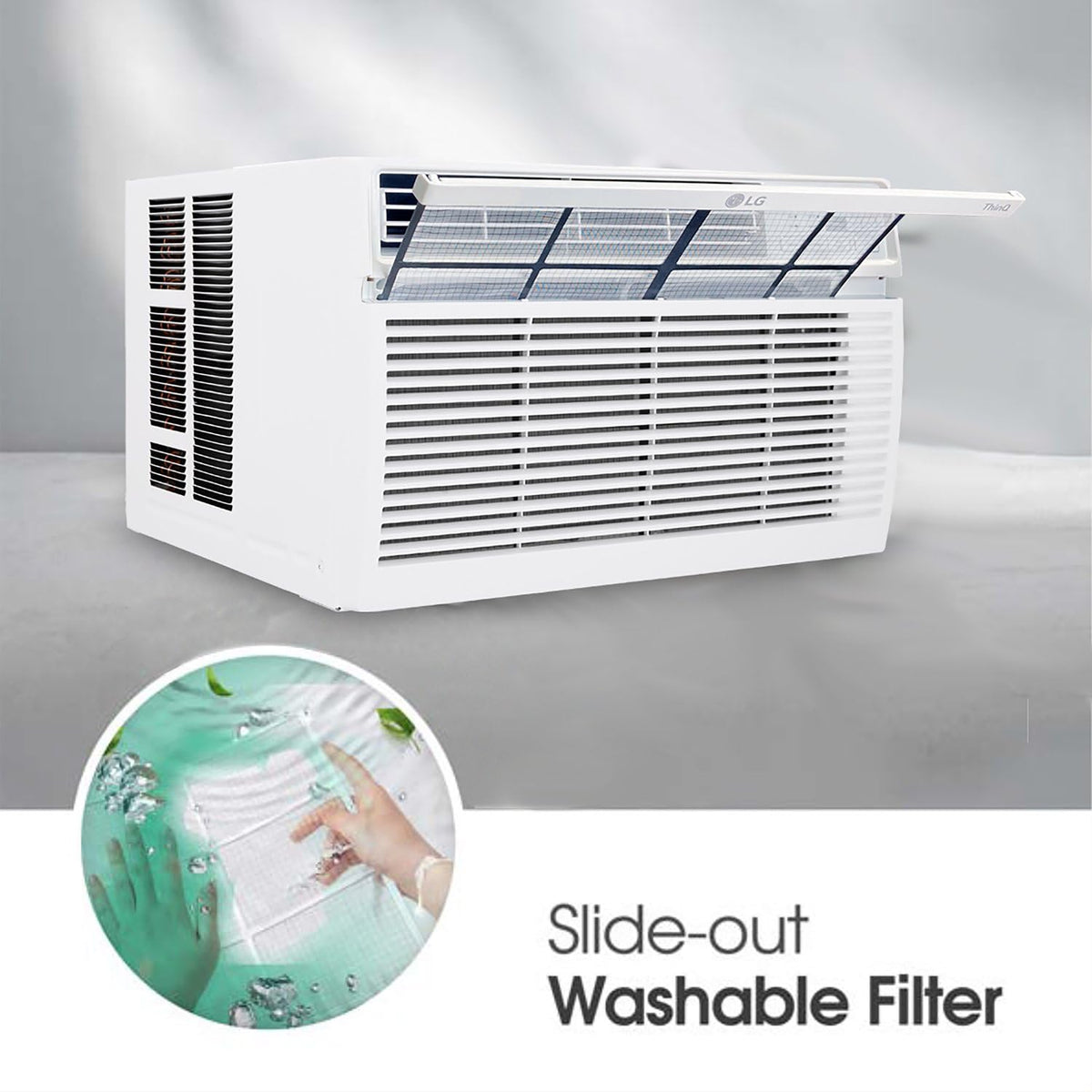 18,000 BTU White Window Air Conditioner A864