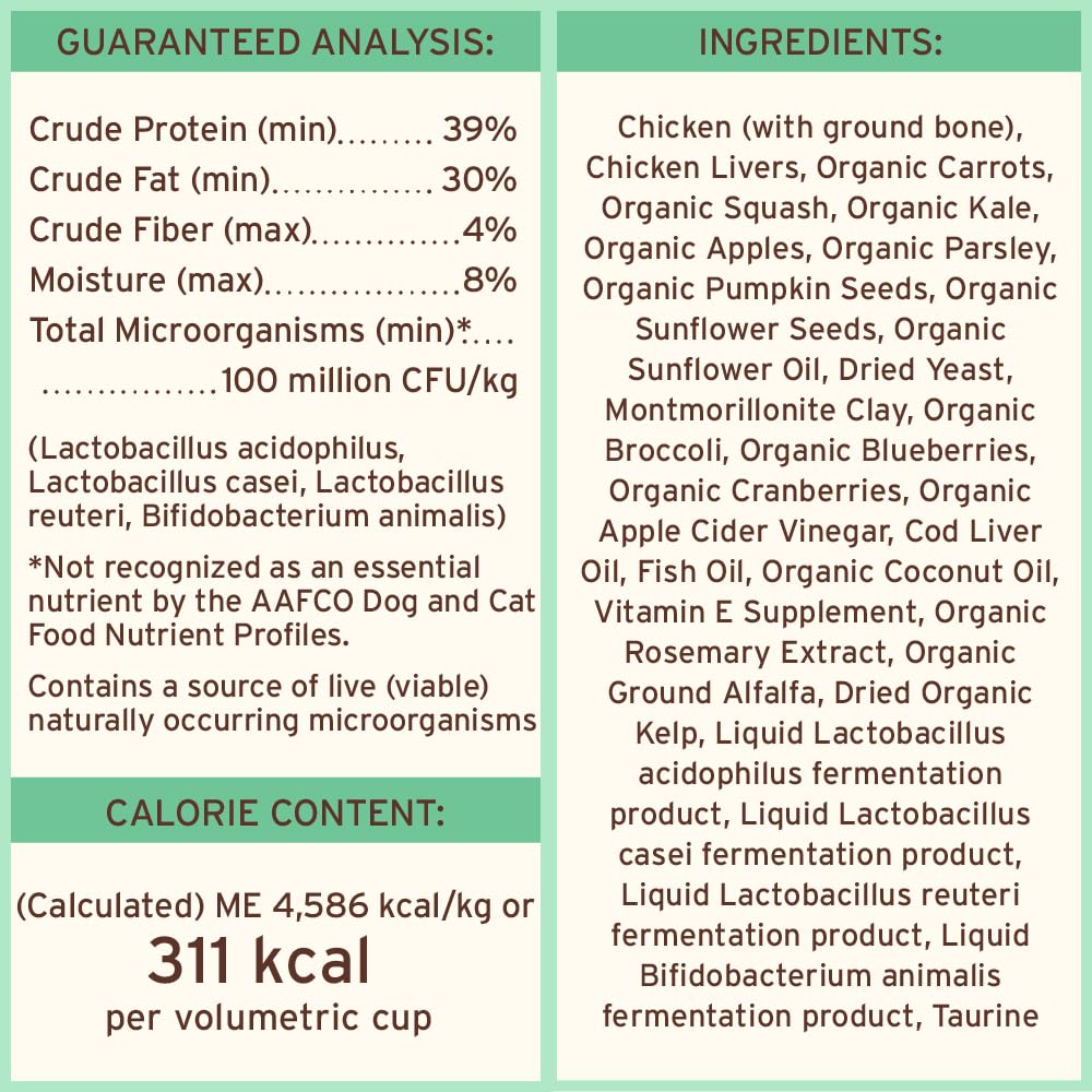 Freeze Dried Chicken Dog Food 16 oz B3237