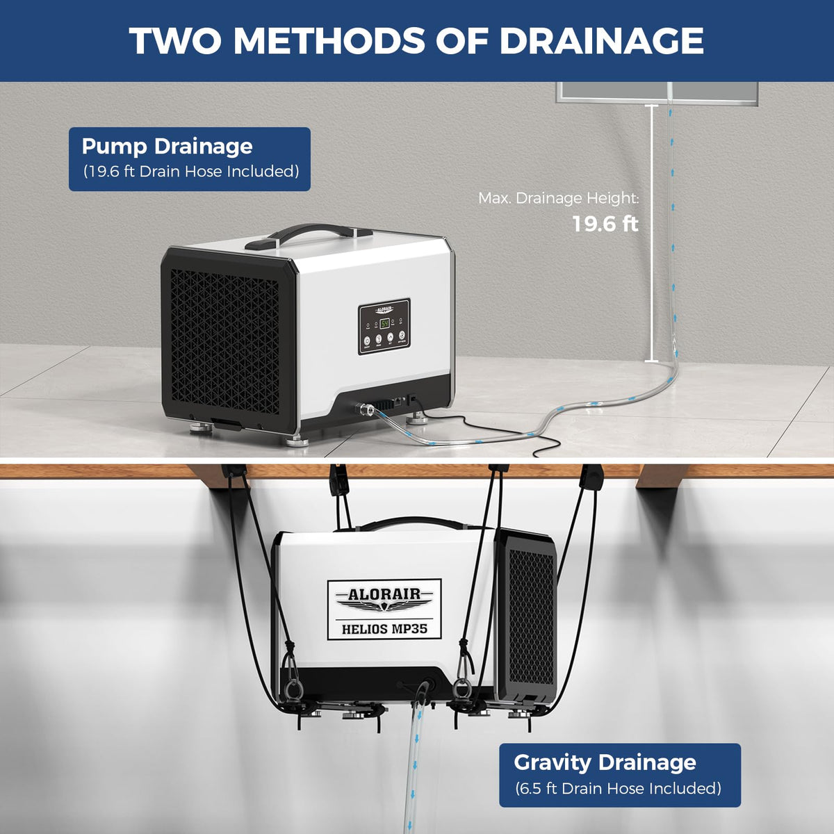 70 Pints Dehumidifier with Pump D760