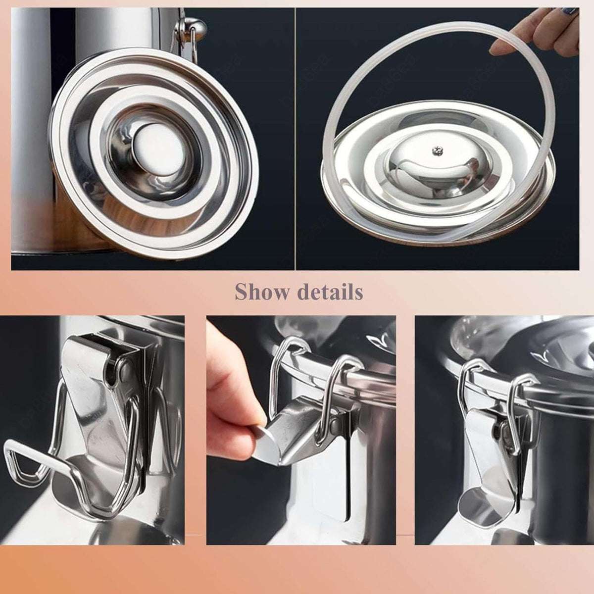 5L Stainless Steel Water Container with Tap J702