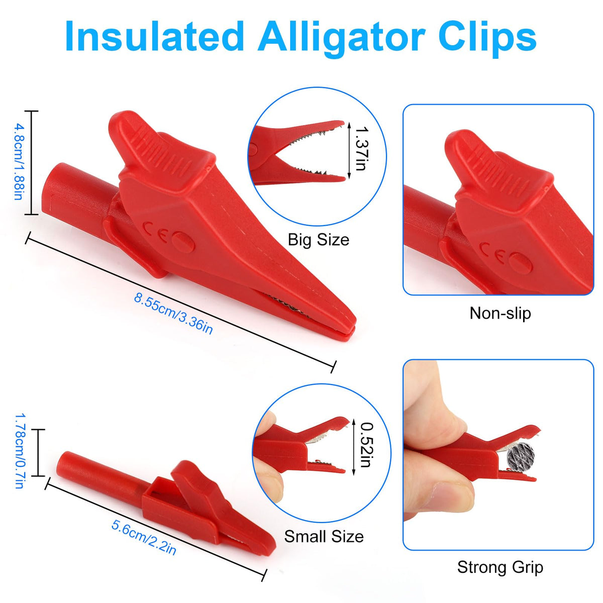 Silicone Multimeter Test Leads Kit F734
