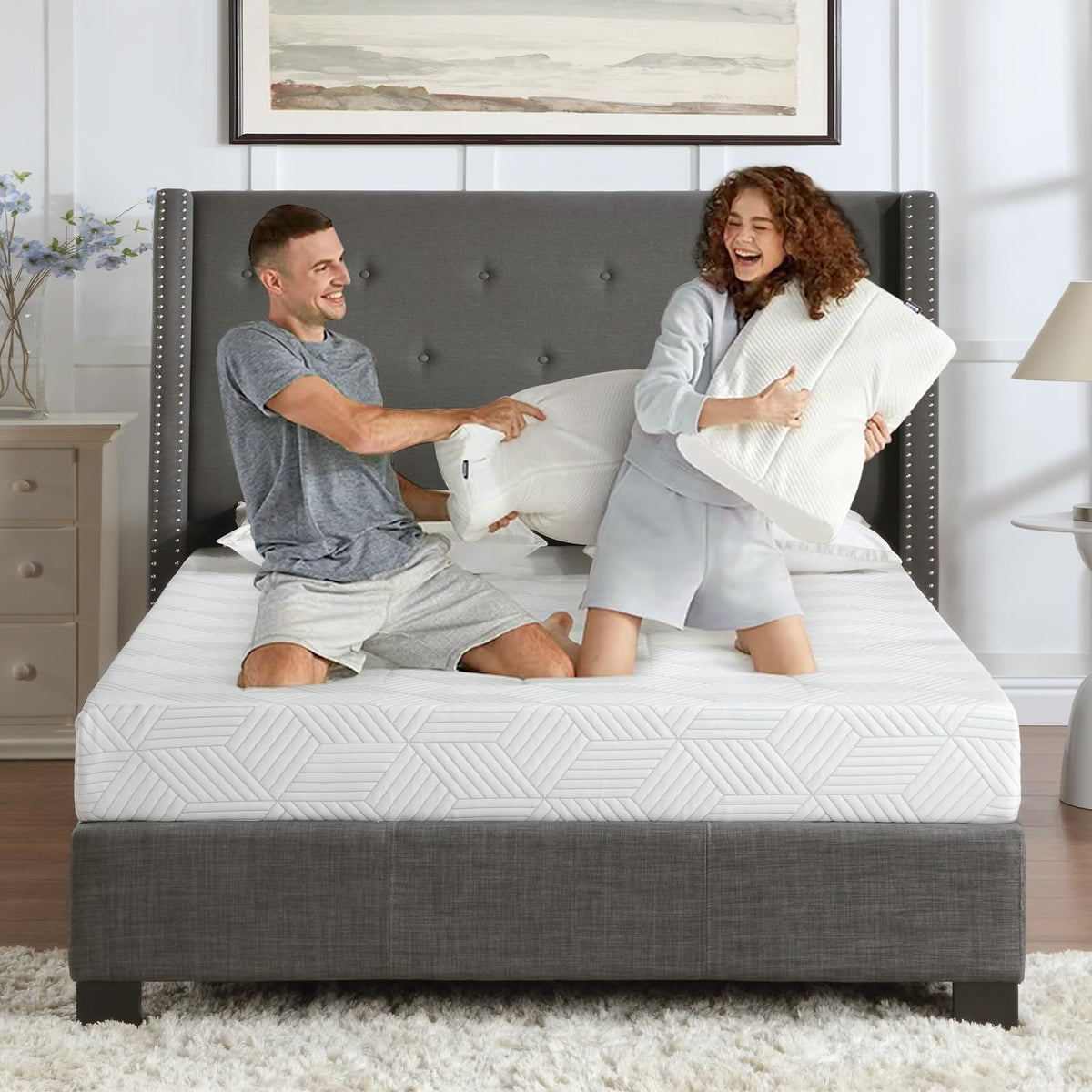 Twin Medium-Firm Memory Foam Mattress C911