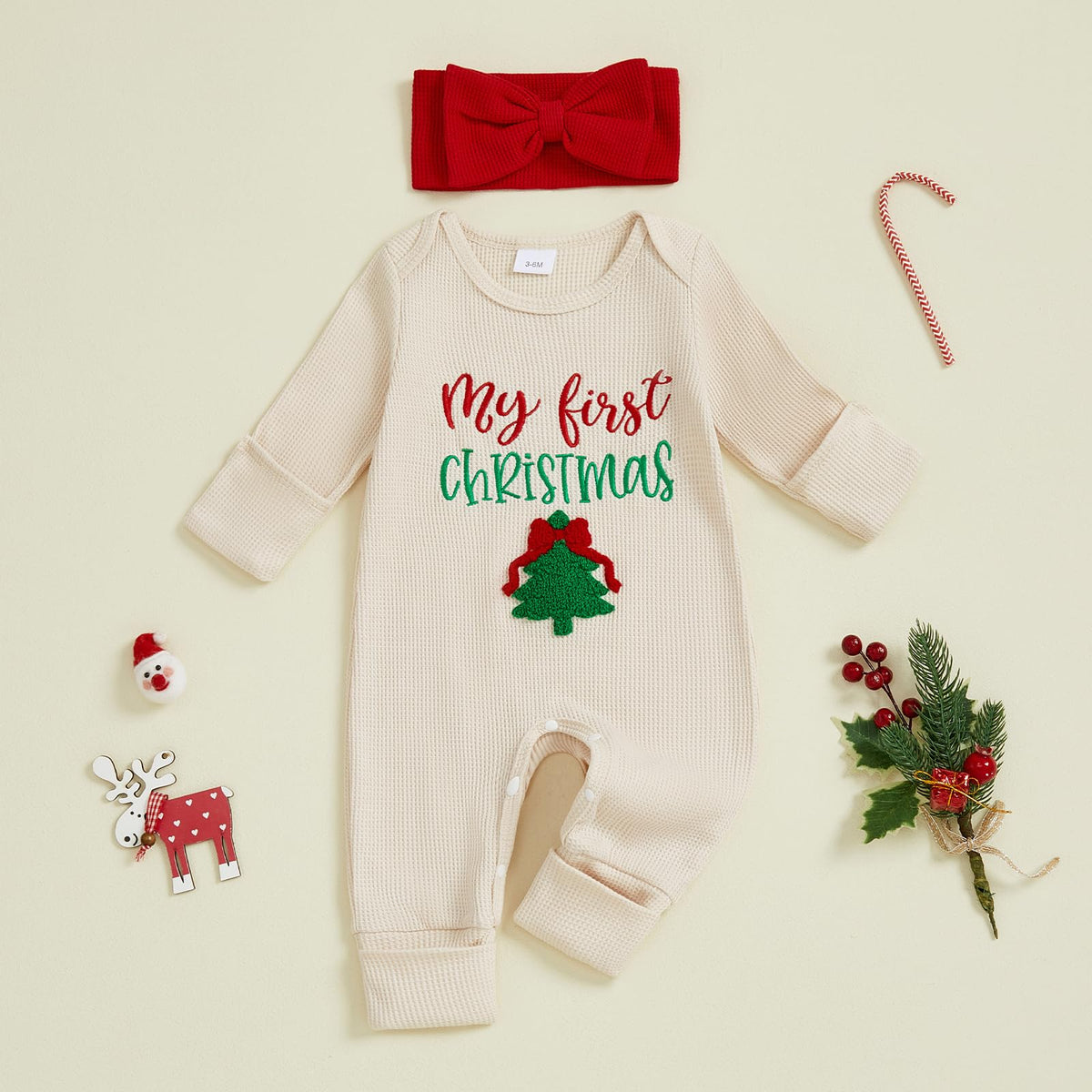 Newborn Pumpkin Ghost Jumpsuit U8836