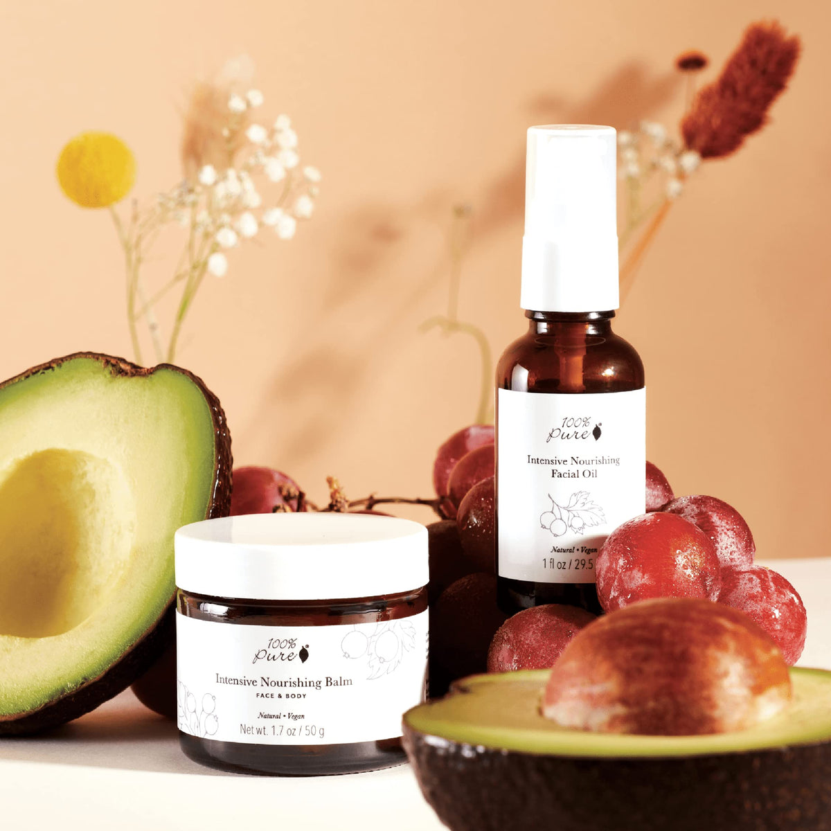 Intensive Nourish Facial Oil Face & Body Moisturizer W472260