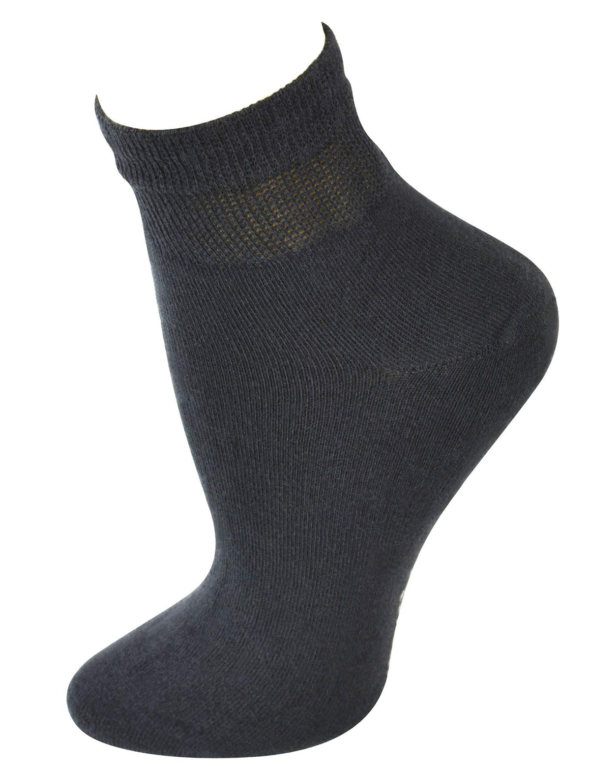 Cotton Ankle Dress Socks with Seamless Toe O741