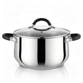 6 Quart Stainless Steel Induction Stock Pot with Lid V262