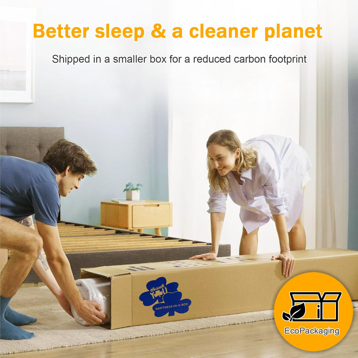 Twin Medium-Firm Memory Foam Mattress C911