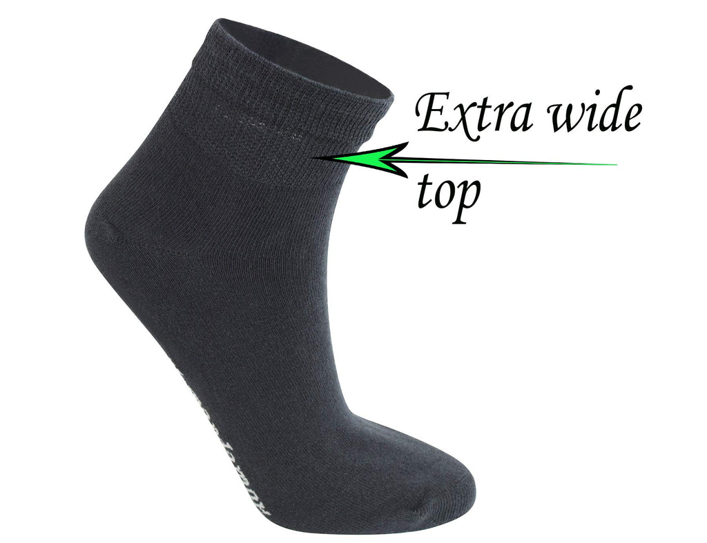 Cotton Ankle Dress Socks with Seamless Toe O741