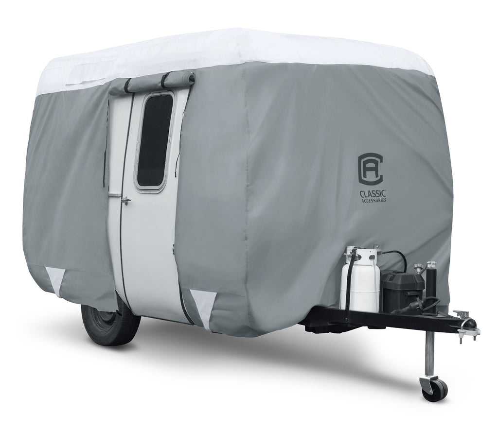 Molded Fiberglass Travel Trailer Cover D495