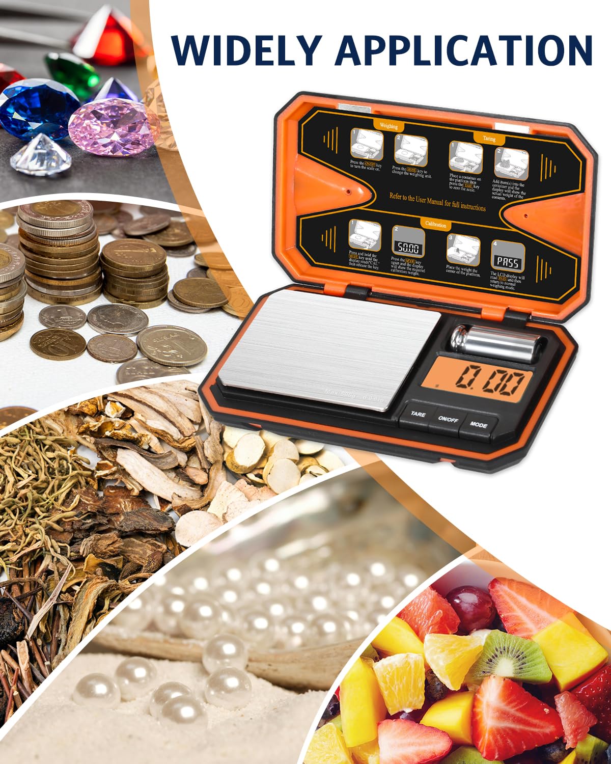 Digital Pocket Scale 500g x 0.01g Z51642