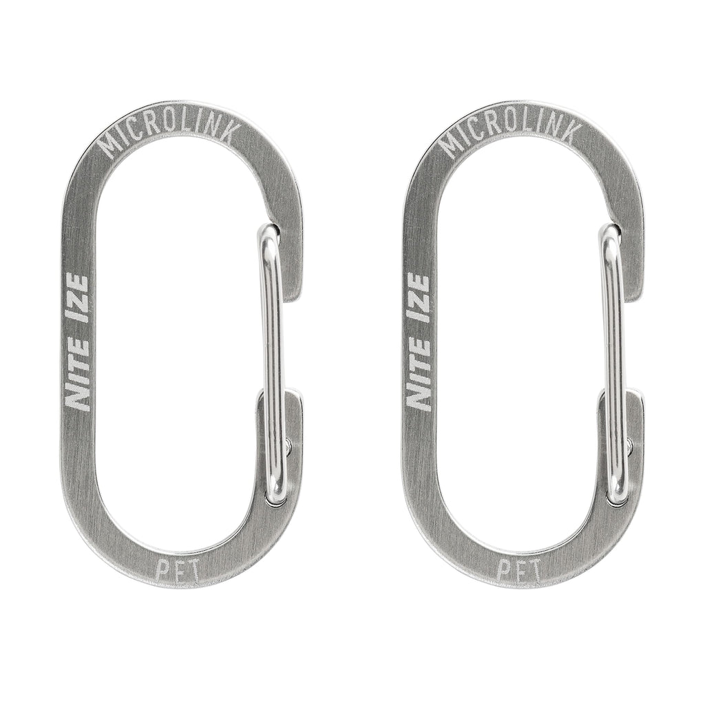 Stainless Steel Pet Tag Carabiner, 2 Count L89733