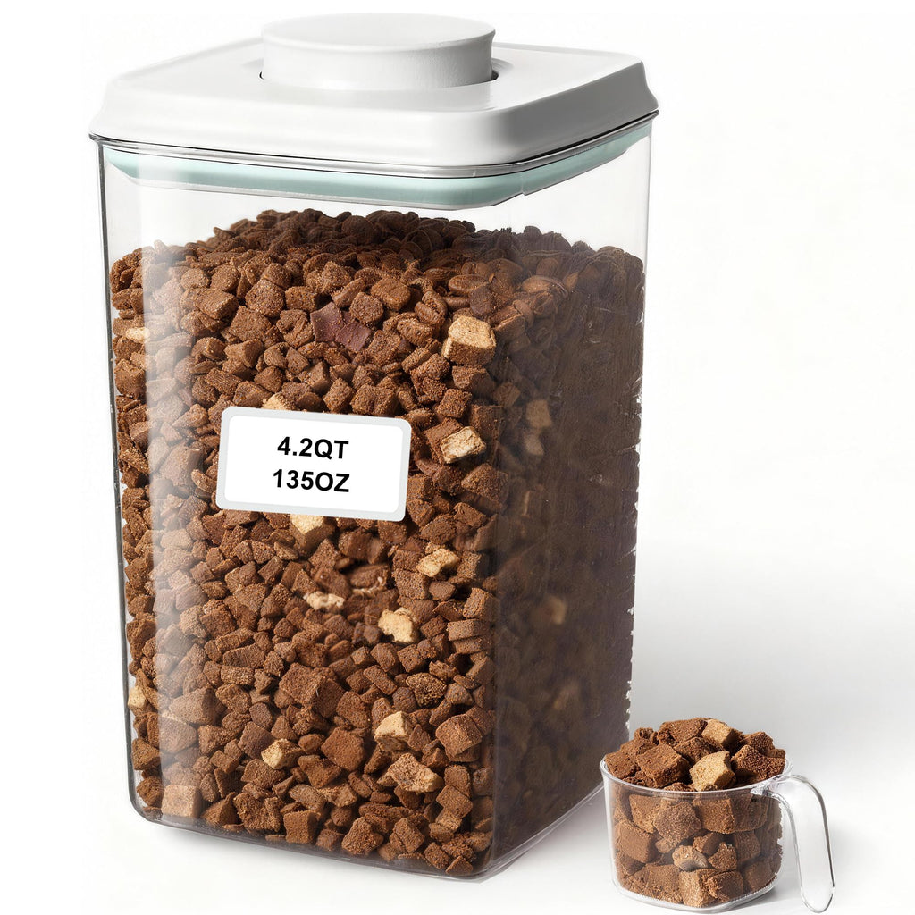 4L Airtight Dog Food Storage Container with Scoop F8843