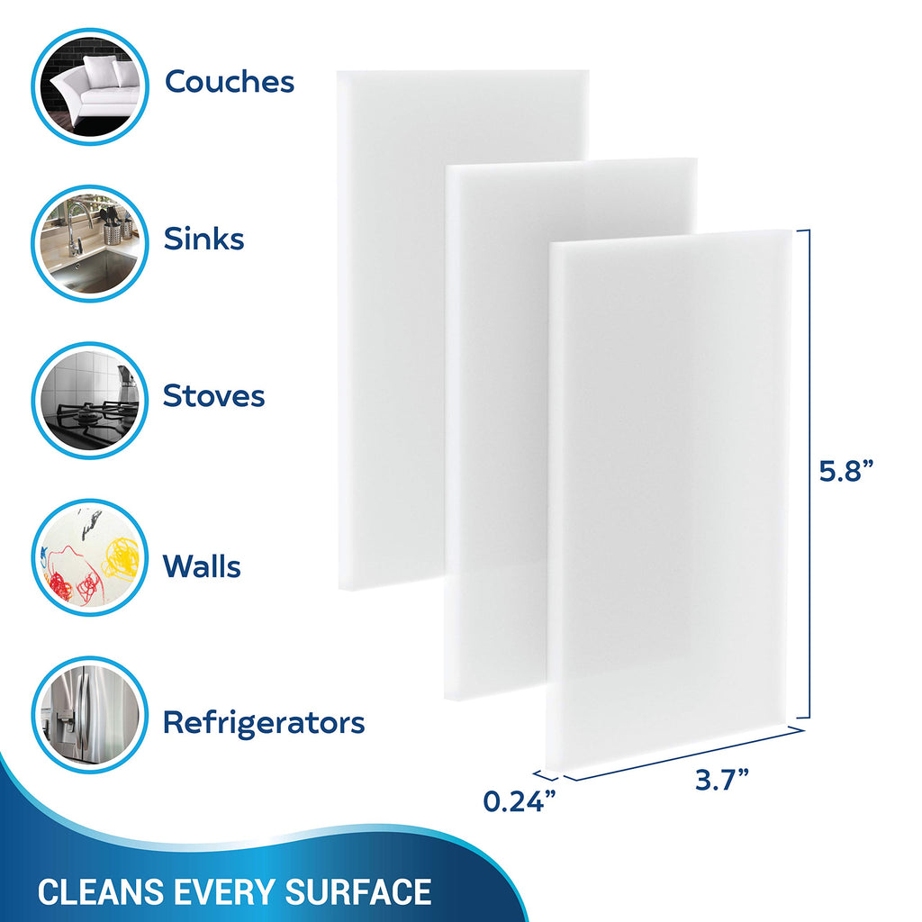 48 Pack Melamine Sponge Eraser Sheets F608103