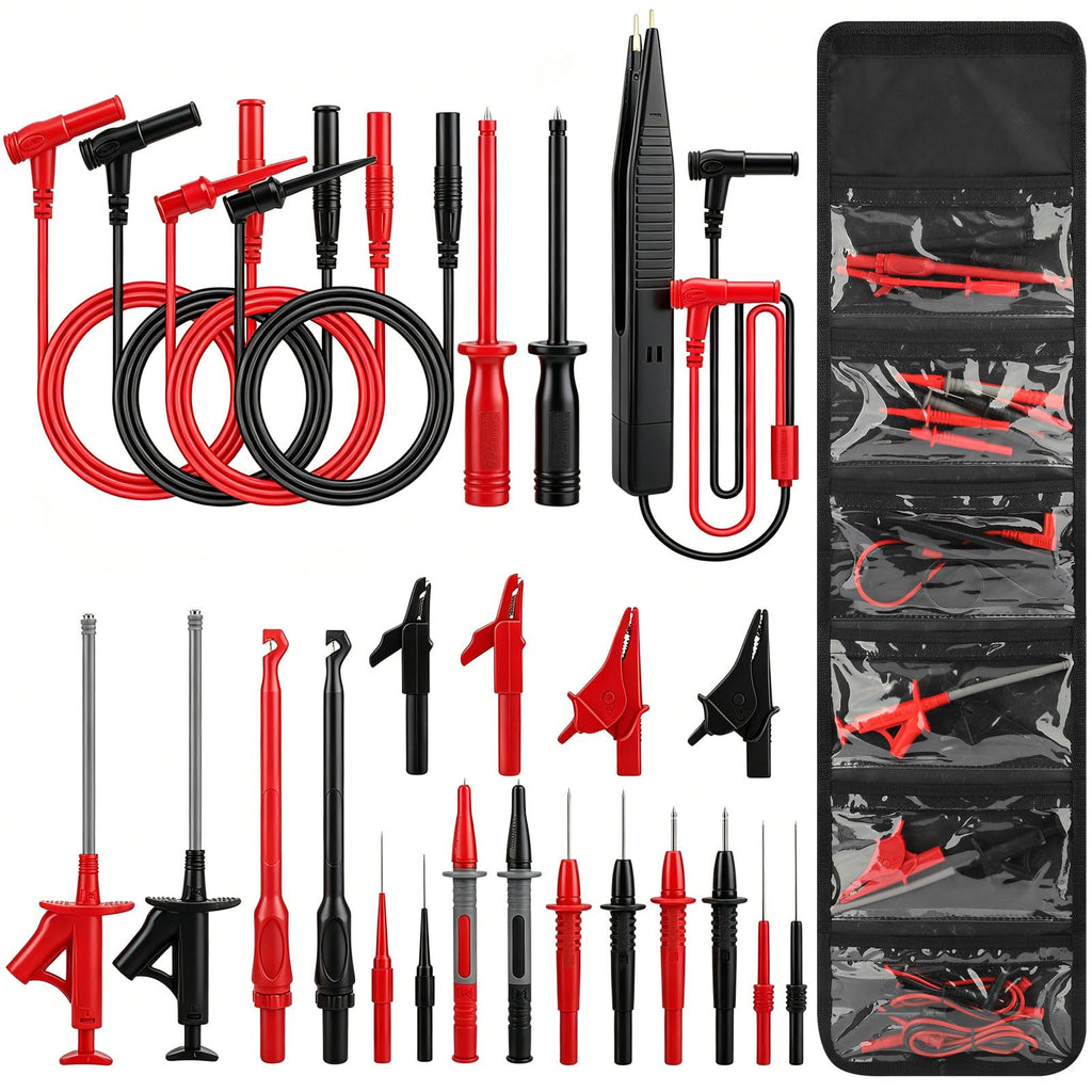Silicone Multimeter Test Leads Kit F734