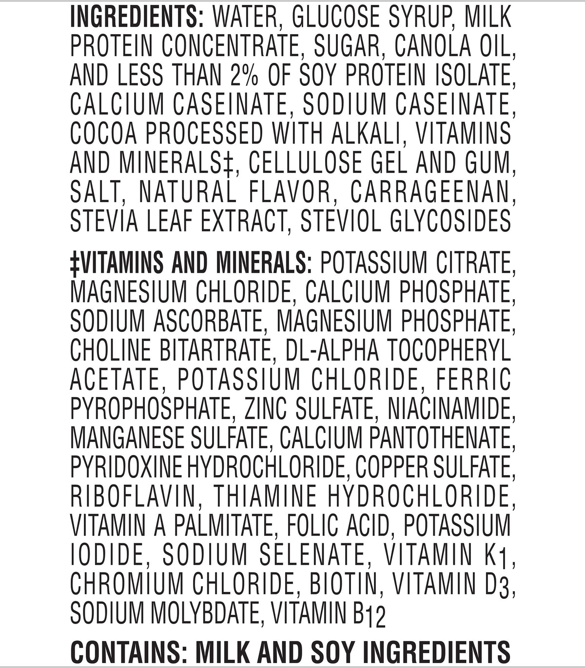 High Protein Nutritional Drink Rich Chocolate 8 FL OZ 12 CT I808
