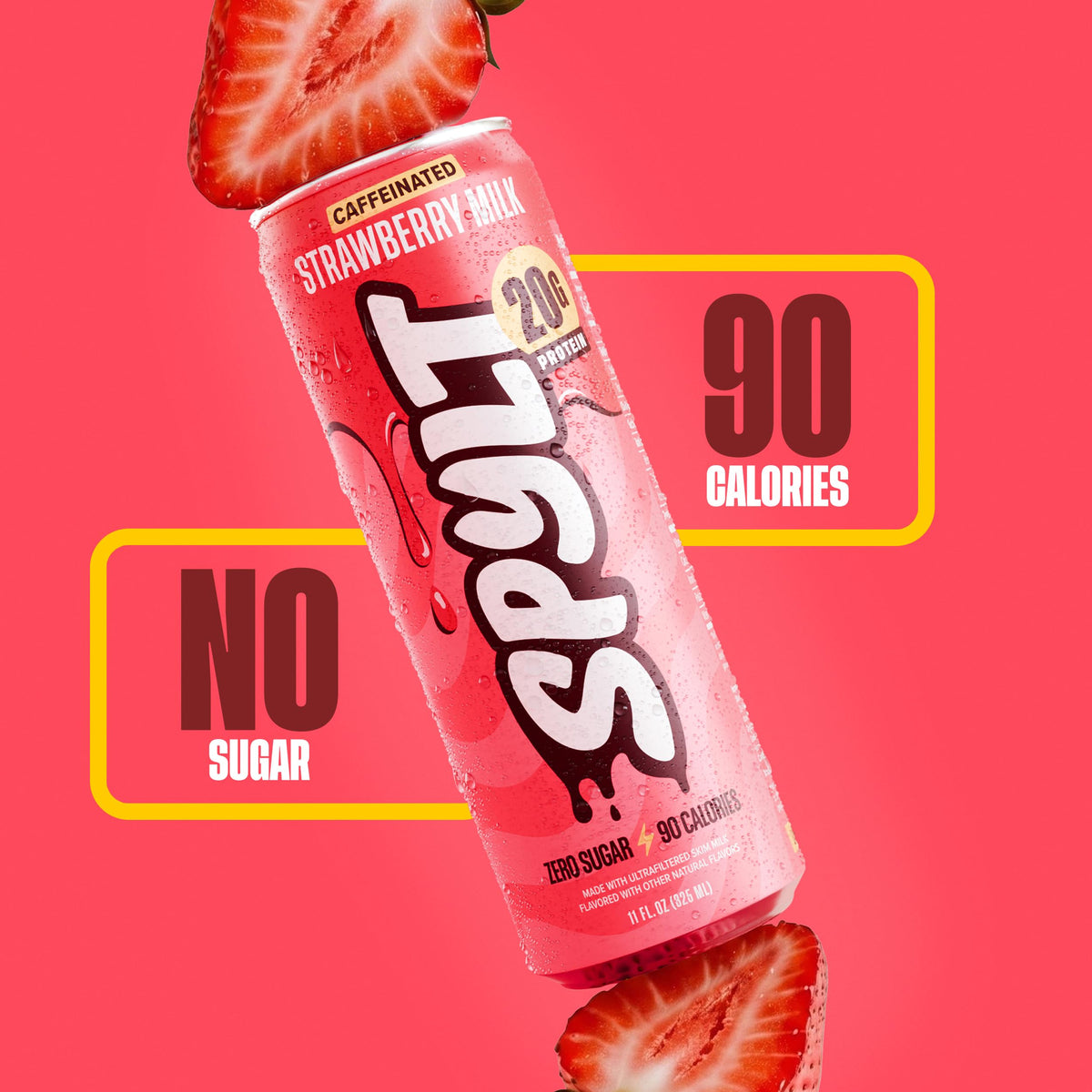 Strawberry Milk Protein Shake 12 Pack J133