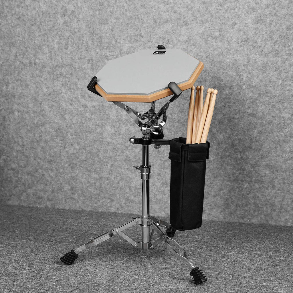 Adjustable Double Braced Snare Drum Stand with Drumstick Holder D105