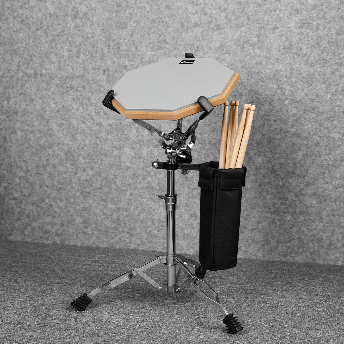 Adjustable Double Braced Snare Drum Stand with Drumstick Holder D105