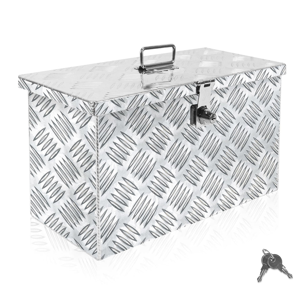 16 Inch Aluminum Waterproof Truck Tool Box with Lock and Keys X114126