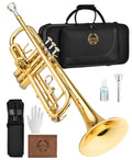 Bb Brass Trumpet with Case and 7C Mouthpiece S7441