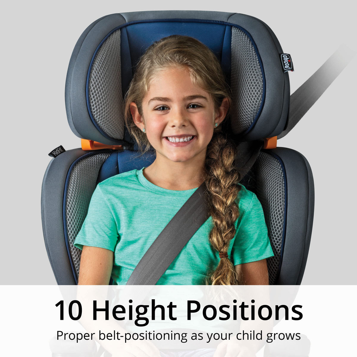 2-in-1 Belt-Positioning Booster Car Seat B6997