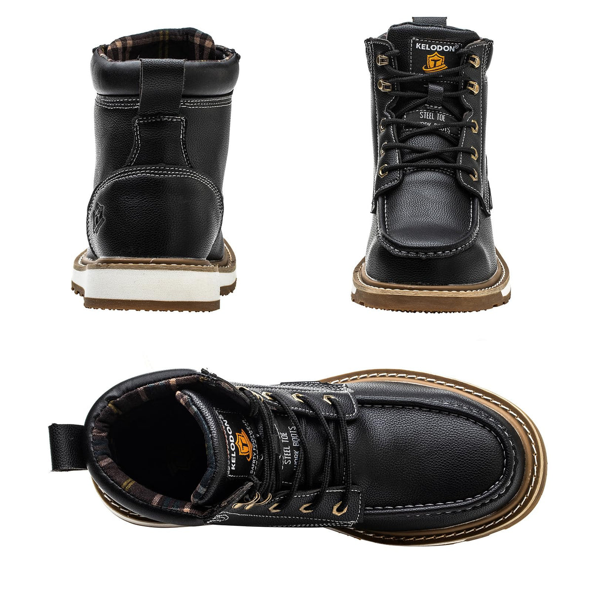 Waterproof Steel Toe Work Boots A464