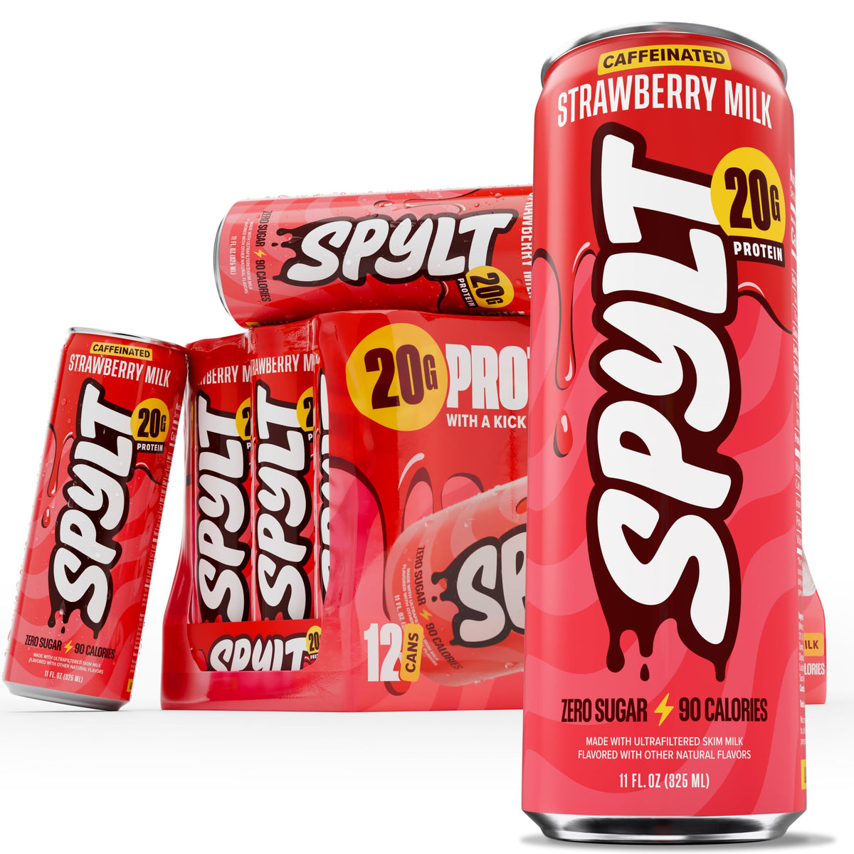 Strawberry Milk Protein Shake 12 Pack J133