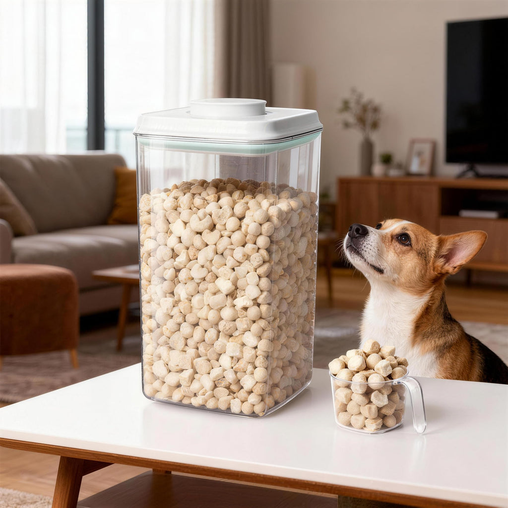 4L Airtight Dog Food Storage Container with Scoop F8843