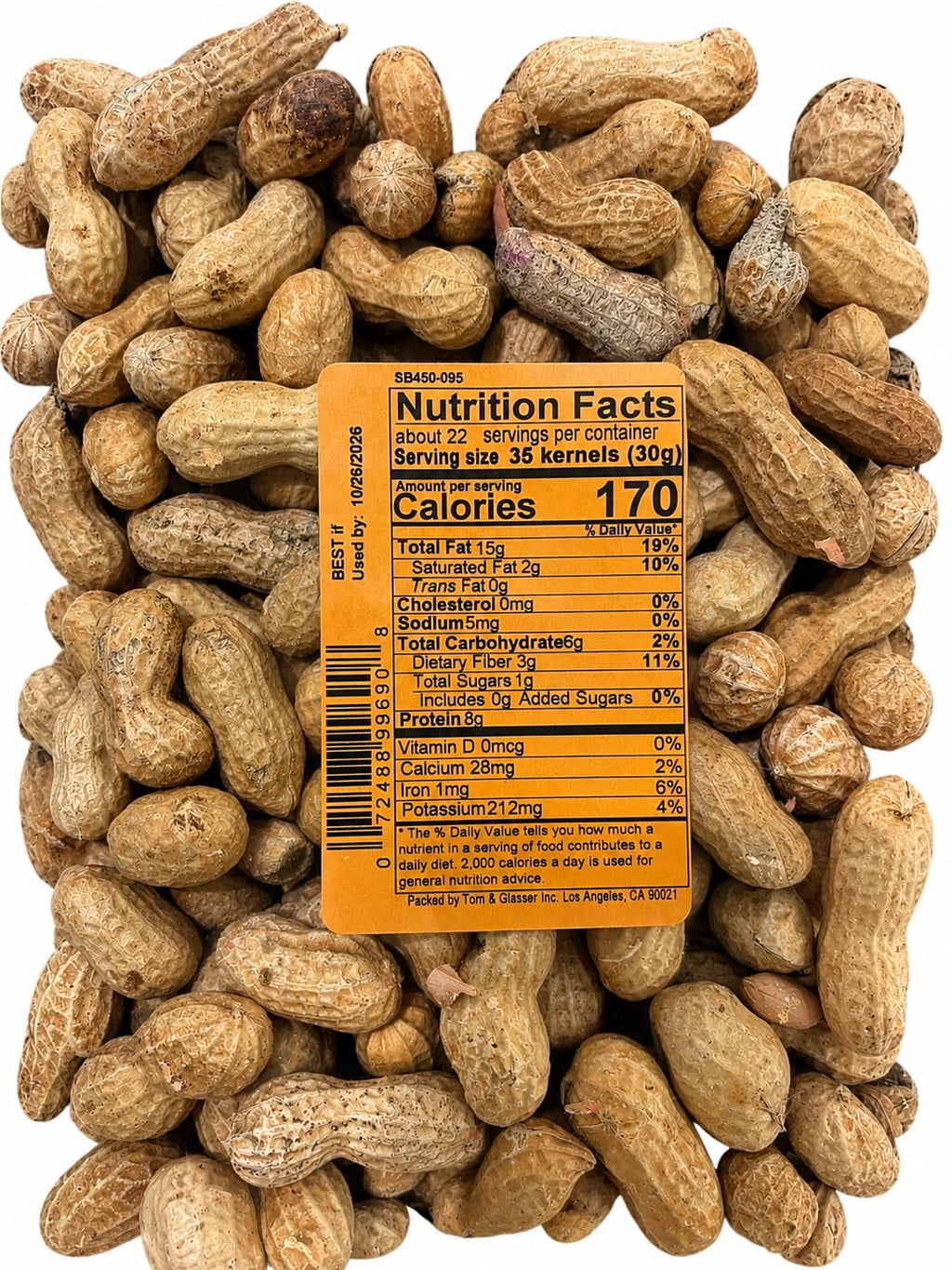 Raw In-Shell Peanuts 24 oz Q156291