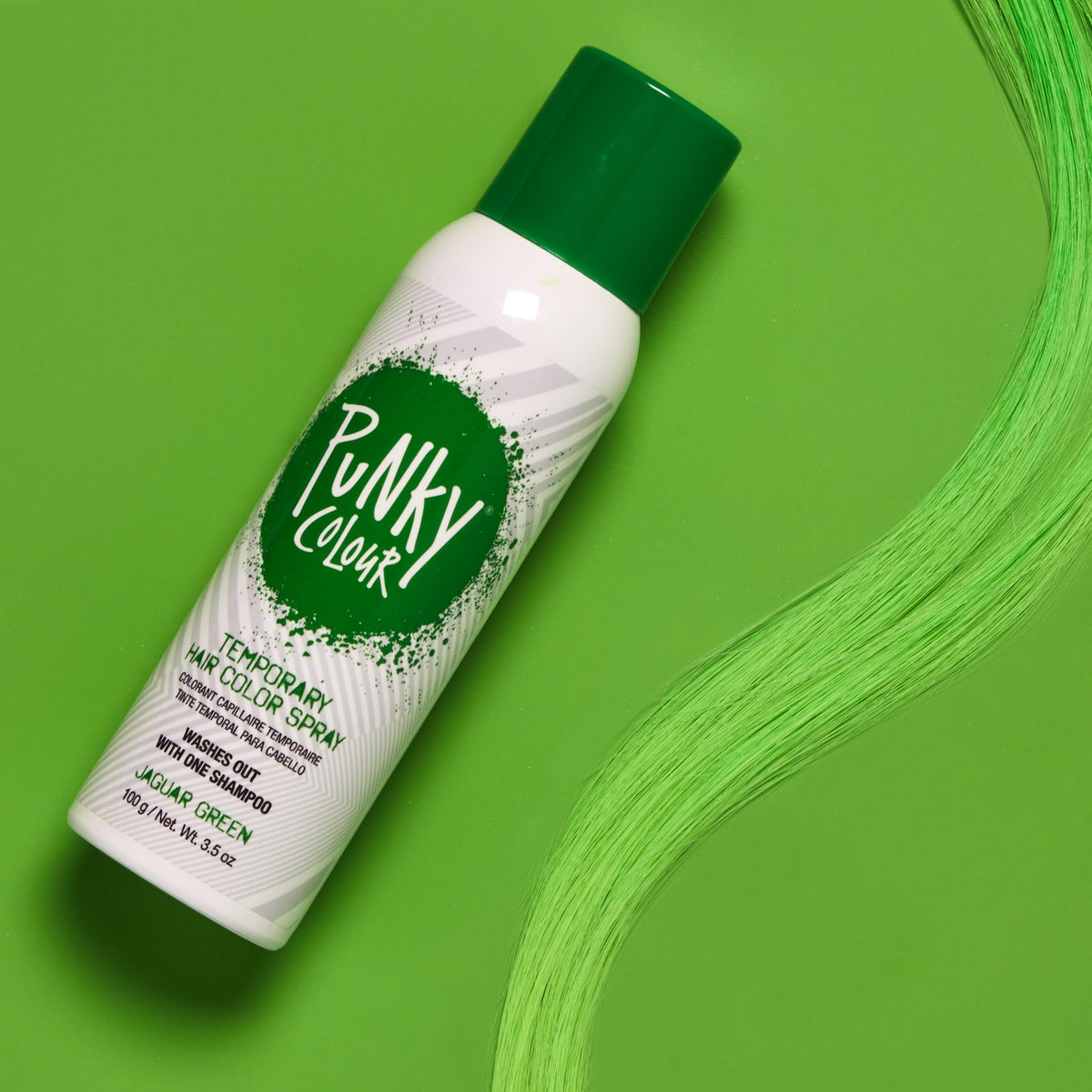 Jaguar Green Temporary Hair Color Spray 3.5 oz M760107