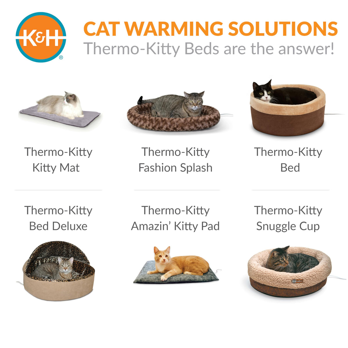 Self-Warming Cat Bed Pad Small 21 X 17 Gray Black M8378