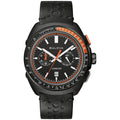 Black Leather Chronograph Watch 42mm M639275