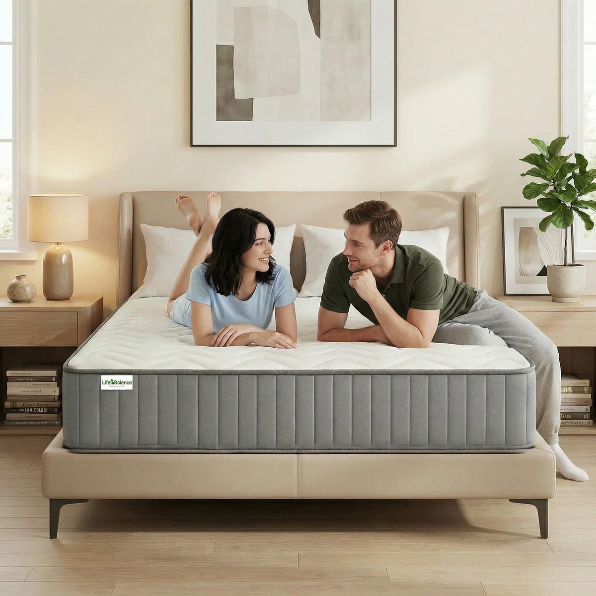 12 Inch Full Hybrid Mattress Medium Firm Q817
