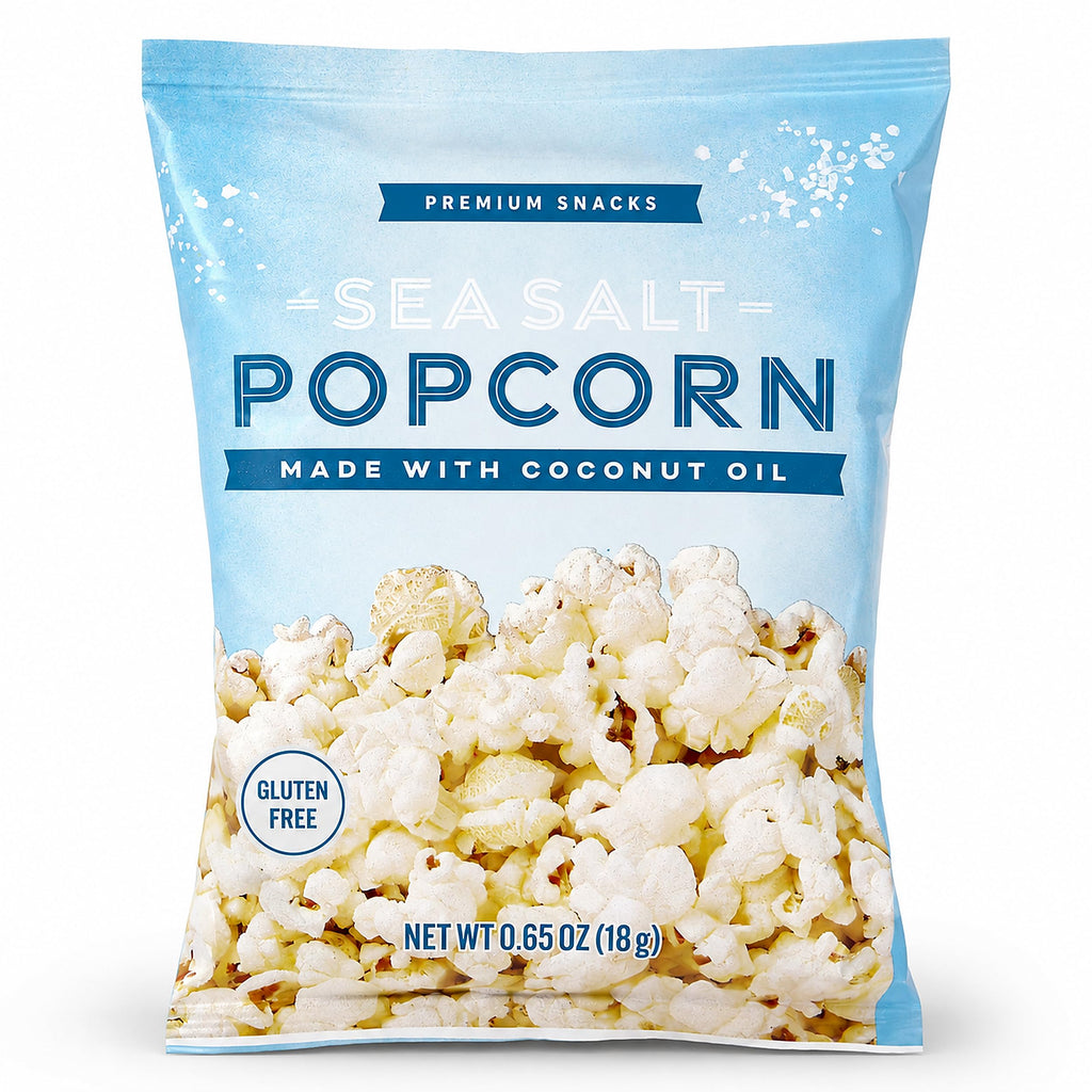 Sea Salt Popcorn with Coconut Oil B892